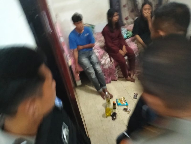 Operasi Pekat Anoa 2024, Polres Konawe grebek sejumlah remaja sedang pesta miras. 