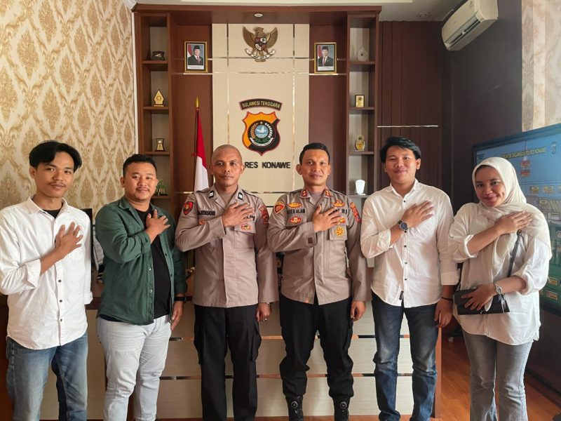 Kapolres Konawe AKBP Noer Alam, S.I.K dukung pembentukan HIMA Konawe.
