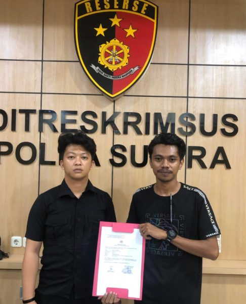 FORGEMA SULTRA Laporkan oknum kades Lengora Pantai atas dugaan gratifikasi ke Polda Sultra. 